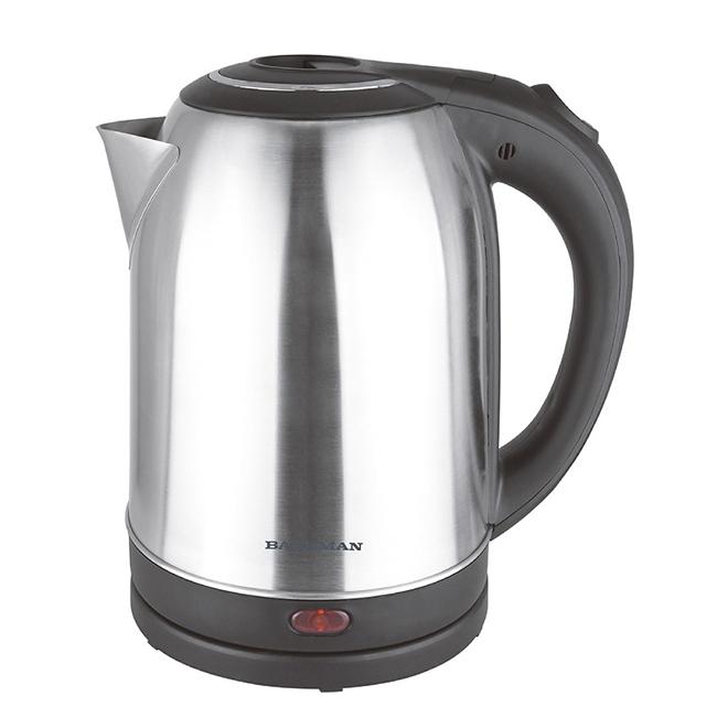 Чайник эл нерж/пласт 1,8л 2200Вт свет.индик (12шт) - BM-TEA 718** *