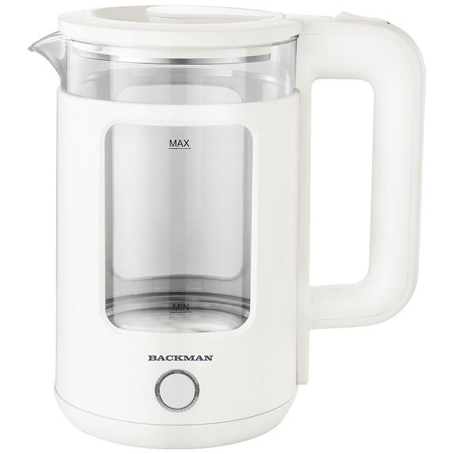 Чайник эл нерж/пласт 1,8л 2200Вт свет.индик (12шт) - BM-TEA 716