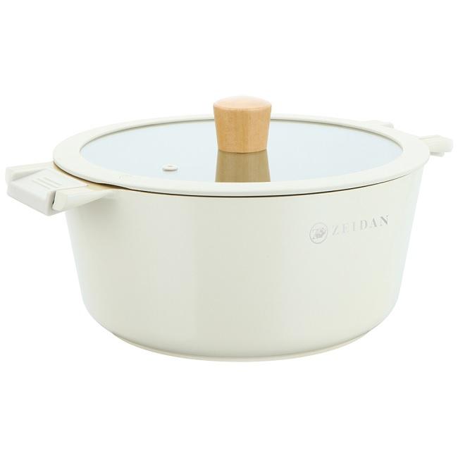 Кастрюля АП 3л стекл/кр индукция Ivory (6шт) - Z-90245