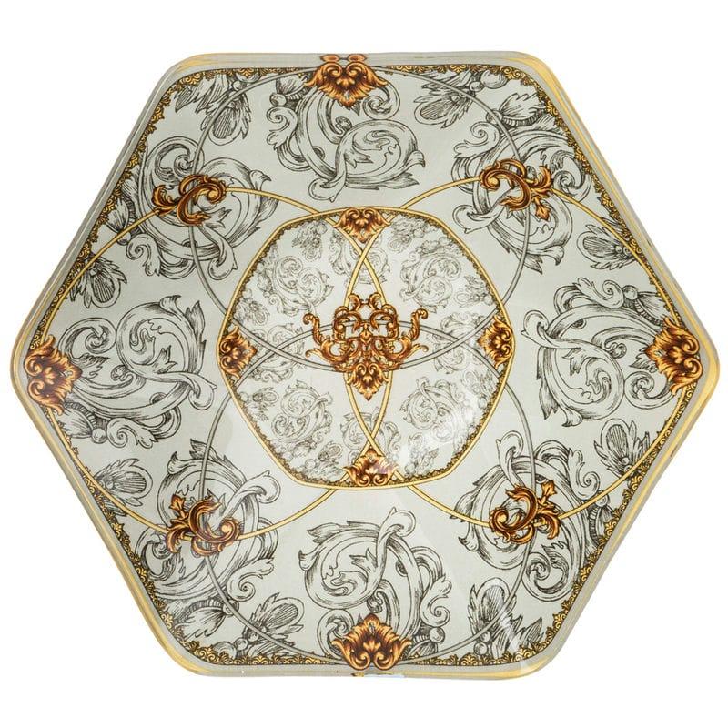 Салатник стекло 20см Monogram (36шт) - 198-308 (SSS) (н)
