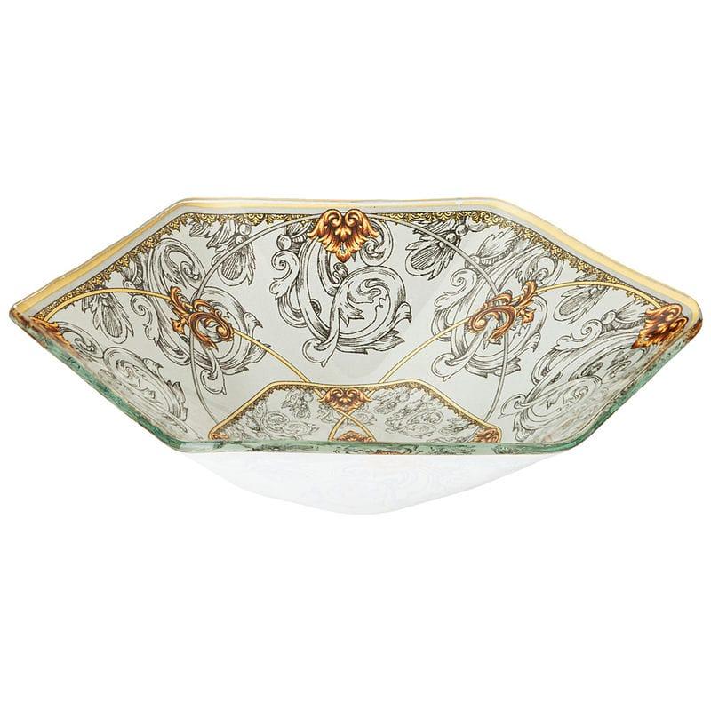 Салатник стекло 20см Monogram (36шт) - 198-308 (SSS) (н)