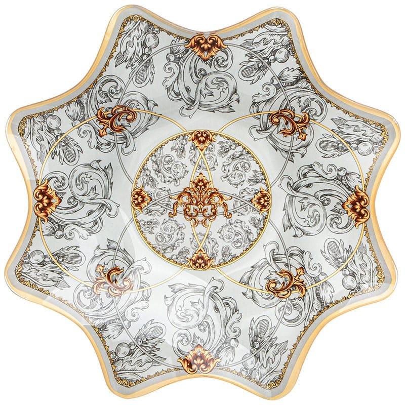 Салатник стекло 29*29*5,3см Monogram (16шт) - 198-327
