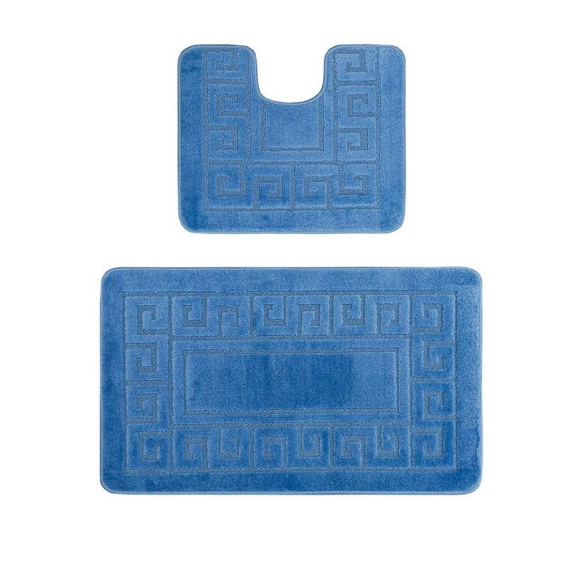 Набор ковриков д/ванной 60*100+50*60см Confetti Maximus Ethnic Star Blue (2шт) - 2509/2534