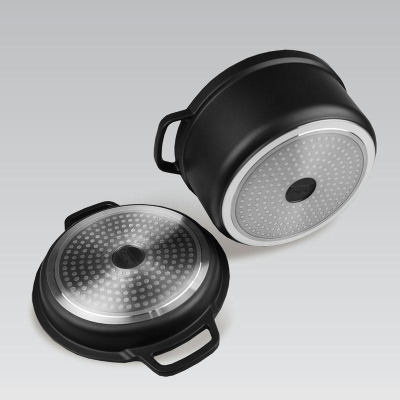Кастрюля АП 2,55л Maestro Cast гриль кр (8шт) - MR-4120 (н)
