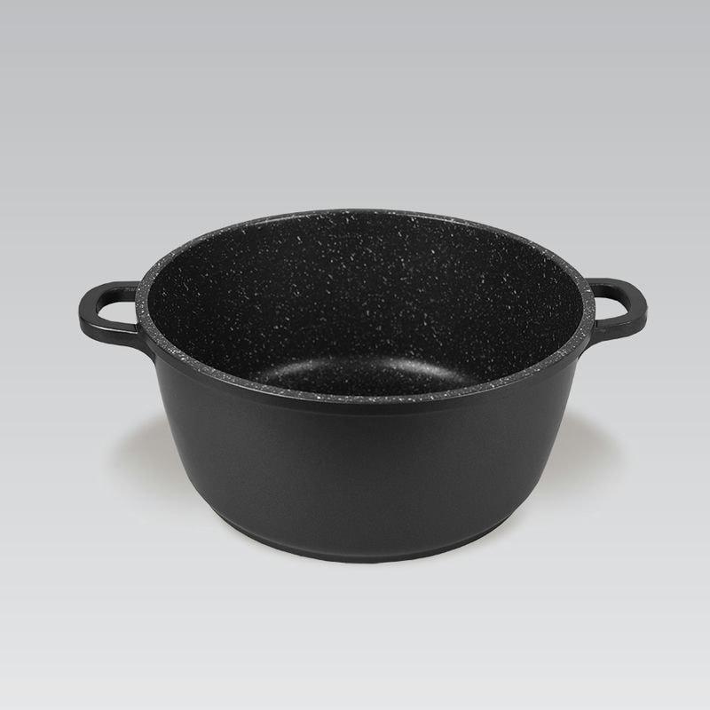 Кастрюля АП 4л стекл/кр Maestro Cast (8шт) - MR-4624C (н)