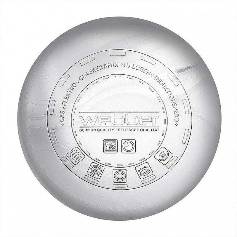 Чайник нерж 3л Webber со свист. (12шт) - BE-0590