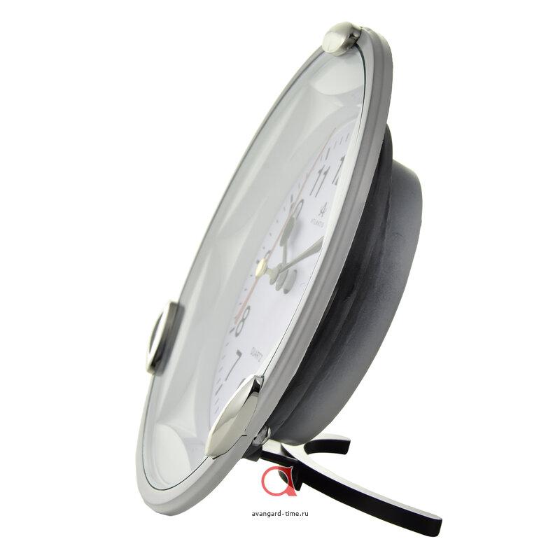 Часы настенные Atlantis круг 15,6см + допол.подставка (40шт) - TLD-5988T white**