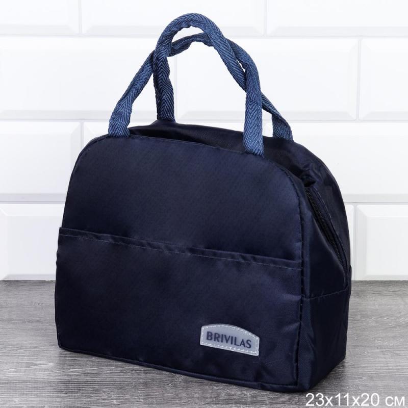 Термосумка 5,5л 23*11*20см DFB226 blue (200шт) - 731238