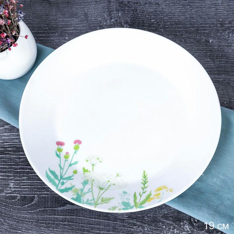 Тарелка стеклокерам 21,5см FLMLQP75 (23004-1) (48шт) - 724369** (н)