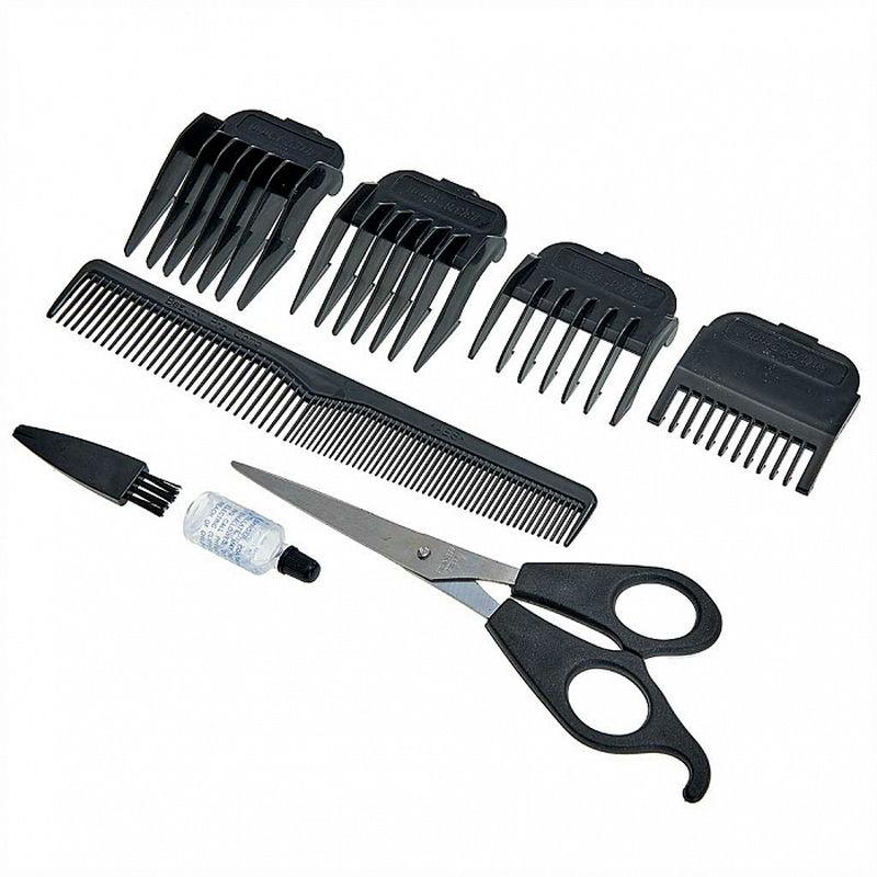 Машинка д/стрижки волос 10Вт Яромир 4 съемных гребня темно-бирюз. (24шт) - ЯР-703