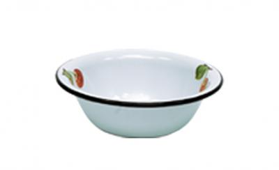 Миска эмаль 0,6л с рис (40шт) - М0305/4