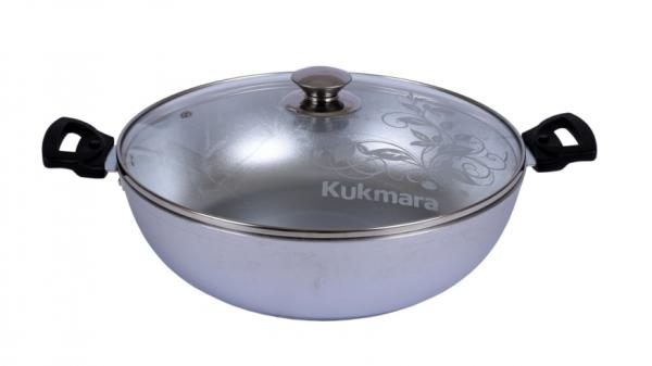 Сотейник 32/8,5см с 2-мя руч стекл/кр (4шт) - с3281