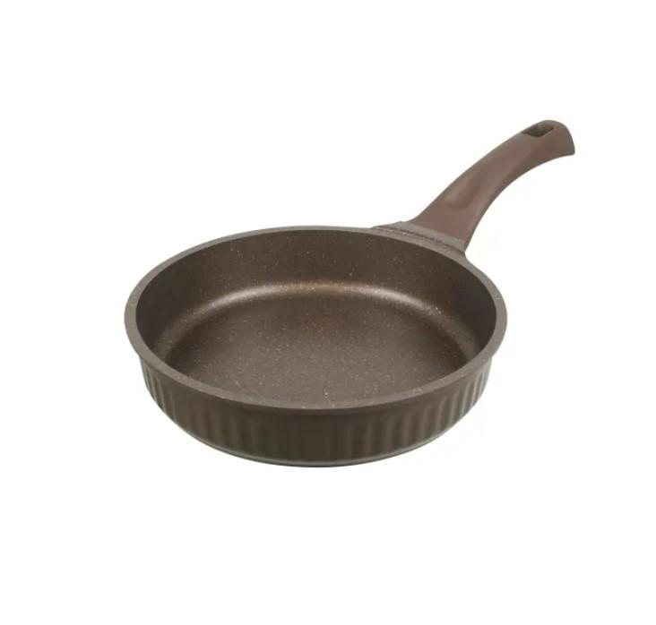 Сковорода АП 24см с/руч Стелла мокко (6шт) - ссм240а