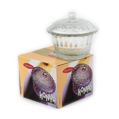 Сахарница стекло 12см Конья с/кр (12шт) - 97590BFD (в)