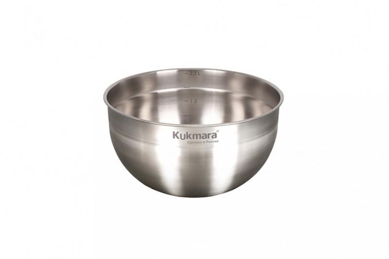 Миска нерж 2,8л 20см (10шт) - BL2820