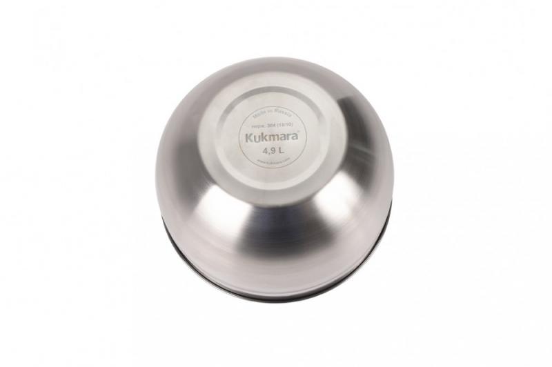 Миска нерж 4,9л 24см (10шт) - BL4924