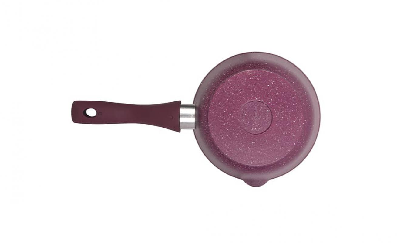 Ковш АП 1,5л с носик. съем.руч стекл/кр Тренд аметист (3шт) - к0156tsm