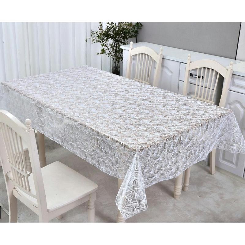 Клеенка Ажурная 1,37*20м белая LS-W013 - GW-21764