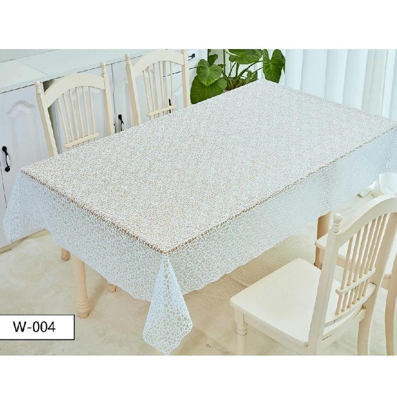 Клеенка Ажурная 1,37*20м белая LS-W004 - GW-21765