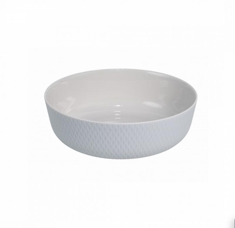 Блюдо д/запекания стеклокерам 22см SMART CUISINE WAVY GRANIT кругл (6шт) - X1634