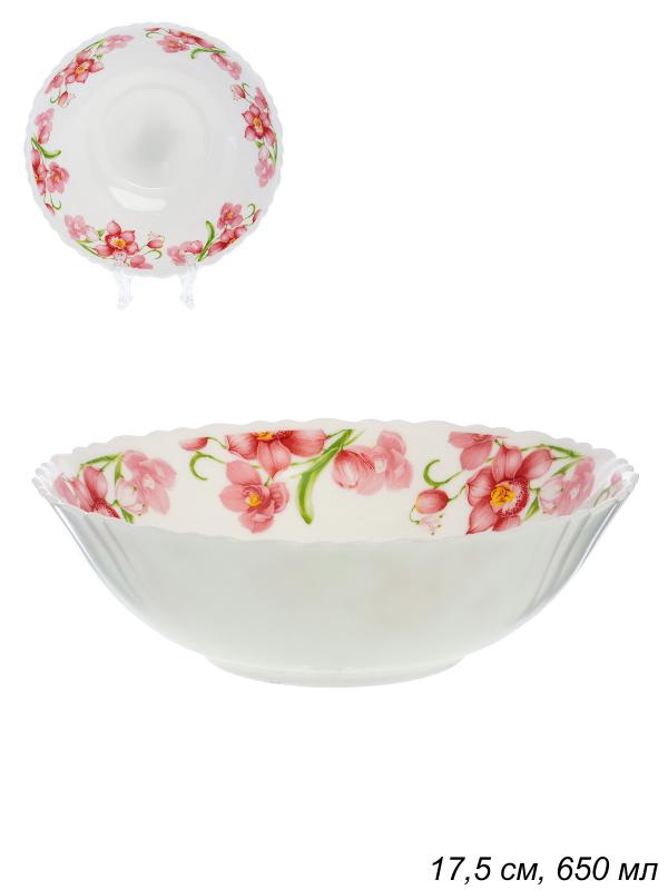 Салатник стеклокерам 650мл 175мм TW-70XN (WHITE) (48шт) - 699565