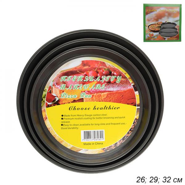 Форма д/выпечки пиццы 29см TR-156 (24шт) - 684621 ** (SSS) (н)
