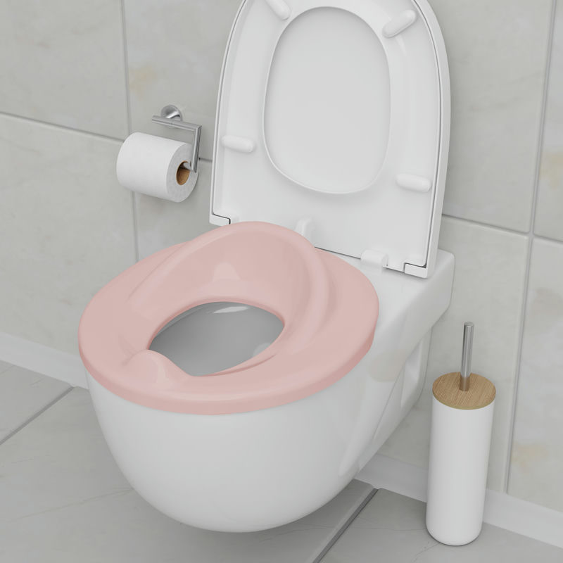 Накладка на унитаз детская роз. (10шт) - М9235