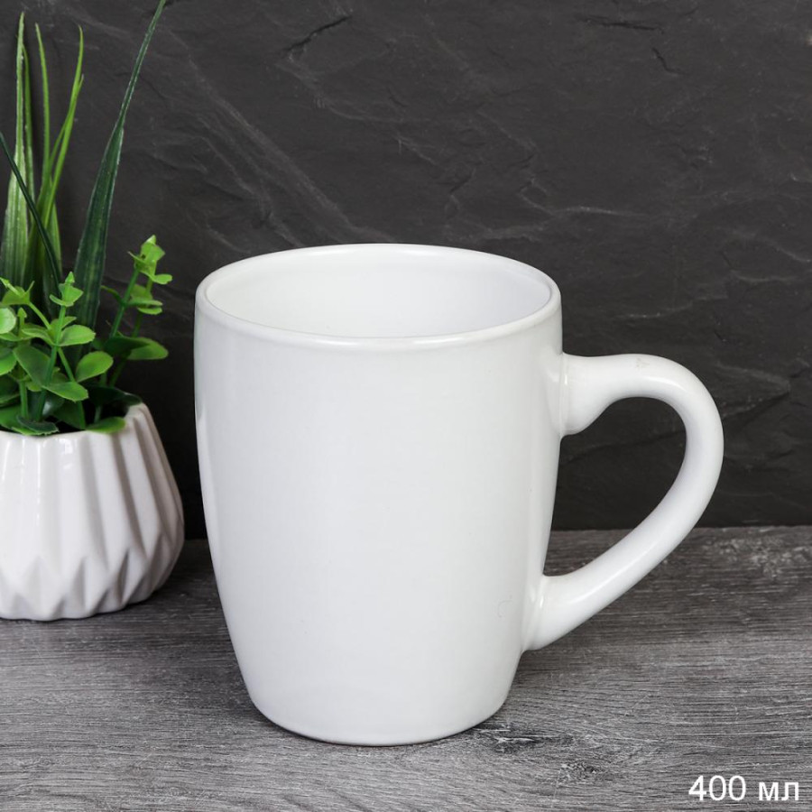 Кружка керамика 400мл Топленое молоко 12OZ CS-100 (6/24шт) - 755805