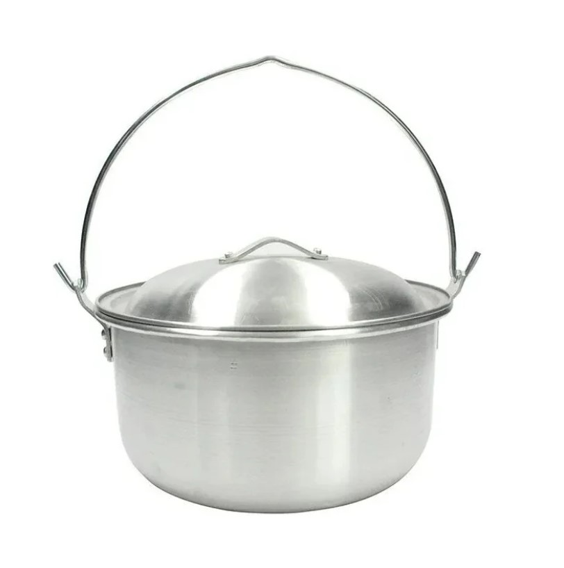 Котелок костровой алюм 4,0л с/кр Следопыт (24шт) - PF-CWS-P10