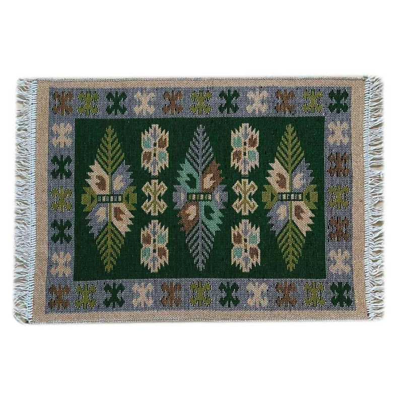 Коврик хлопковый 50*80см Kilim Usak зеленый Турция (1шт) - 11580101