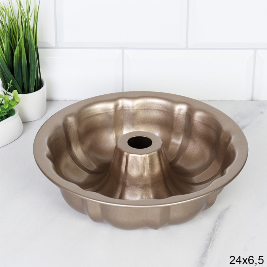 Форма д/выпечки кекса с отверстием АП 24*6см RSD-53 (50шт) - 733948