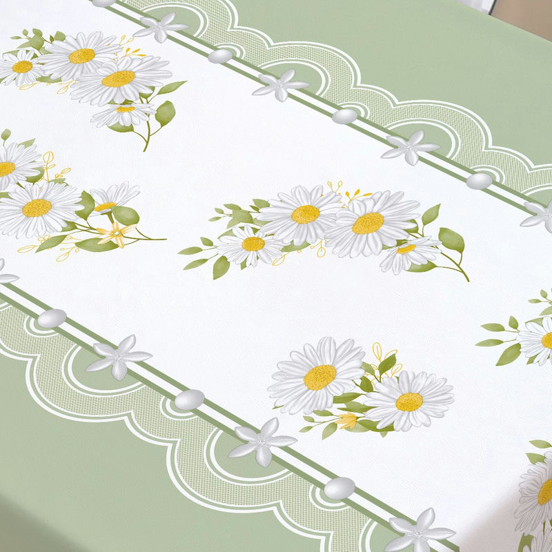 Клеенка GRACE 1,4*20м на ткан.основе с пвх покрытием - SILK SX-1405