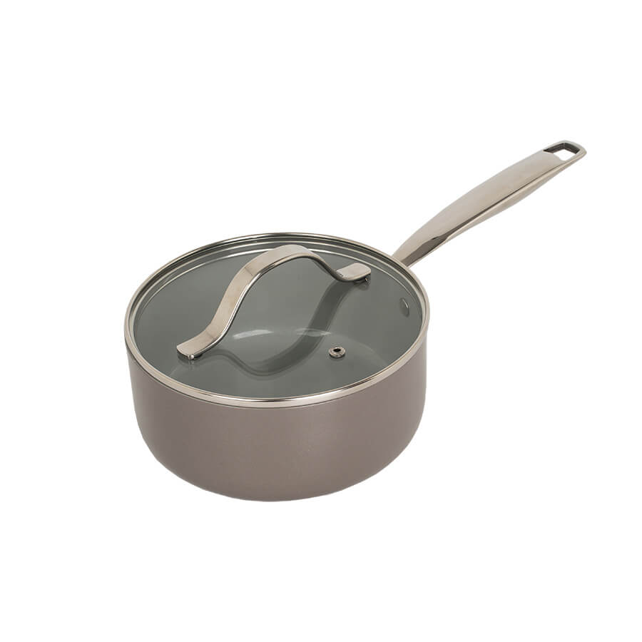 Ковш АП 1,9л 18см стекл/кр Ceramic Maestro (4шт) - MR-4009-18S