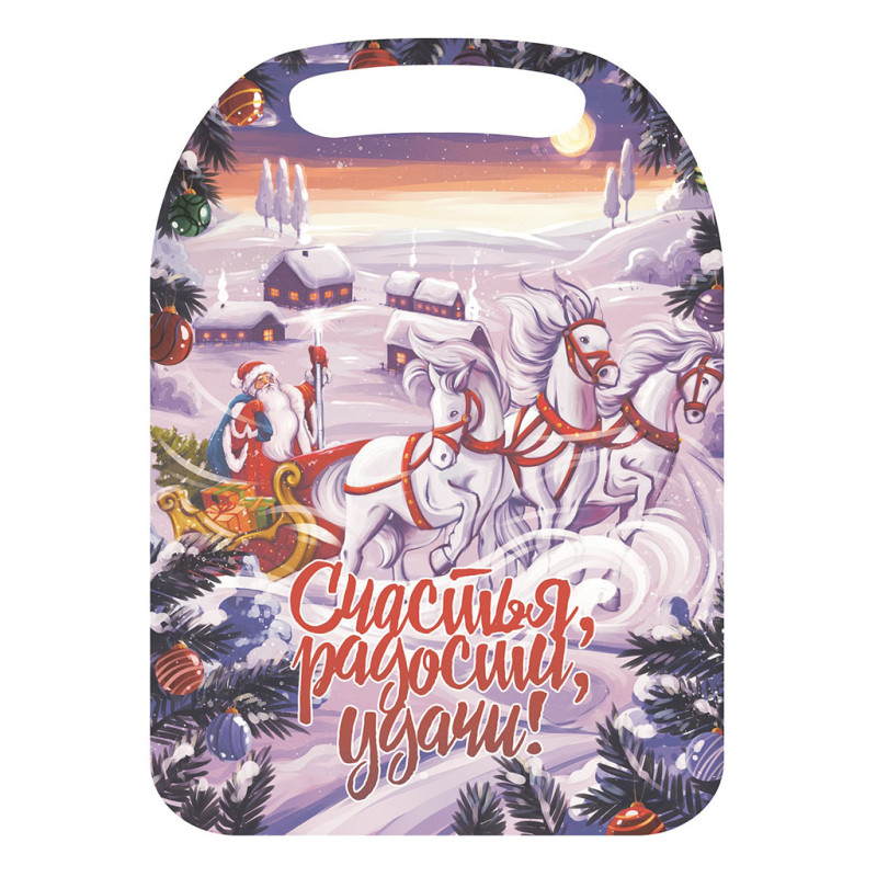 Доска разд с рисунком Счастья, радости, удачи 21*29см (22шт) - К-224