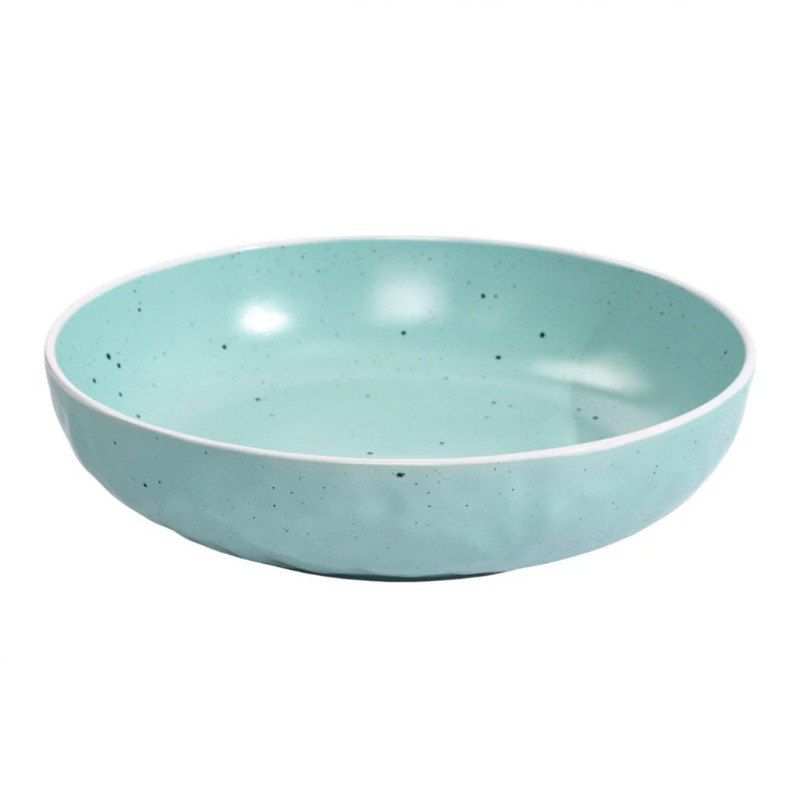 Тарелка суповая керамика 20см COLORS Бирюзовый Domenik (6шт) - DMD302 (в)