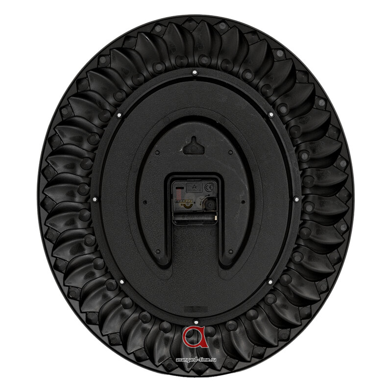 Часы настенные Atlantis овал 39х45см (10шт) - TLD-35140 brown**