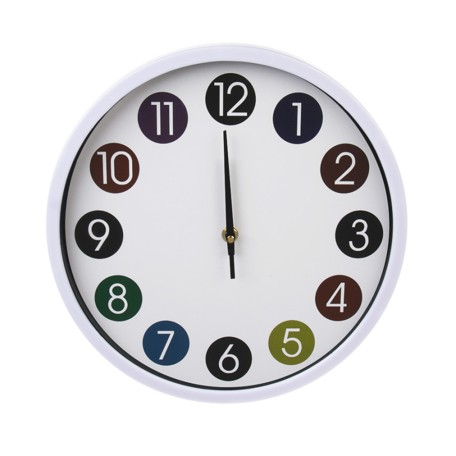 Часы настенные круг 30х30см LADECOR CHRONO (30шт) - 581-367
