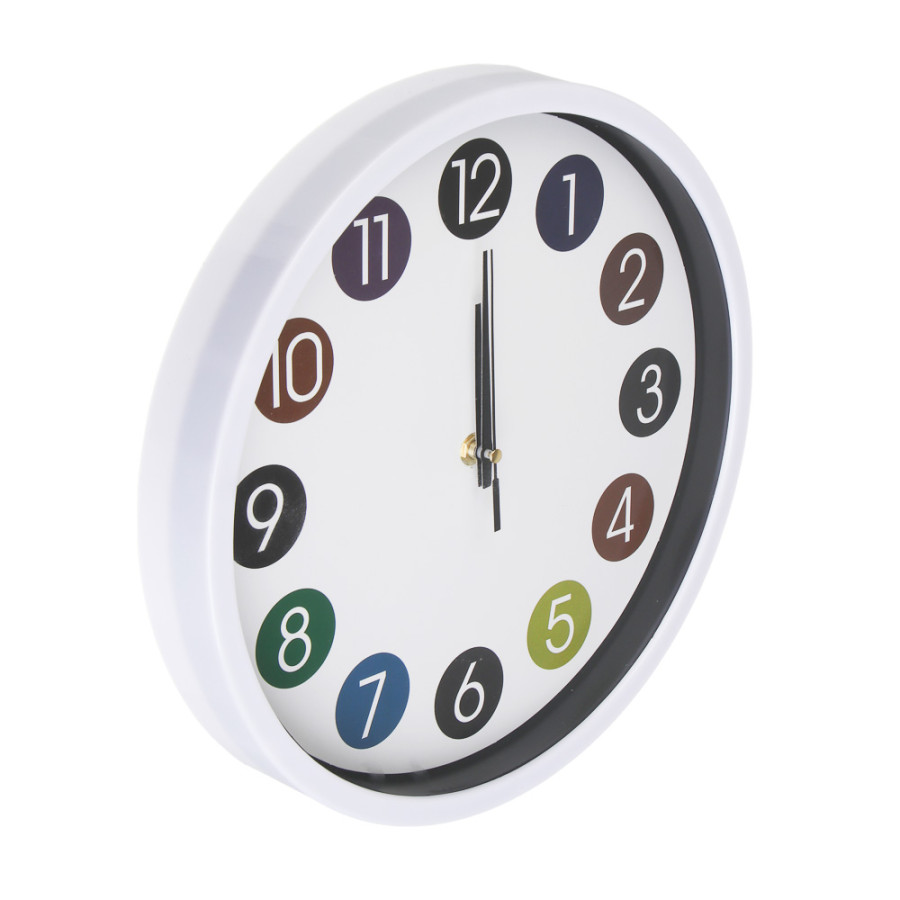 Часы настенные круг 30х30см LADECOR CHRONO (30шт) - 581-367